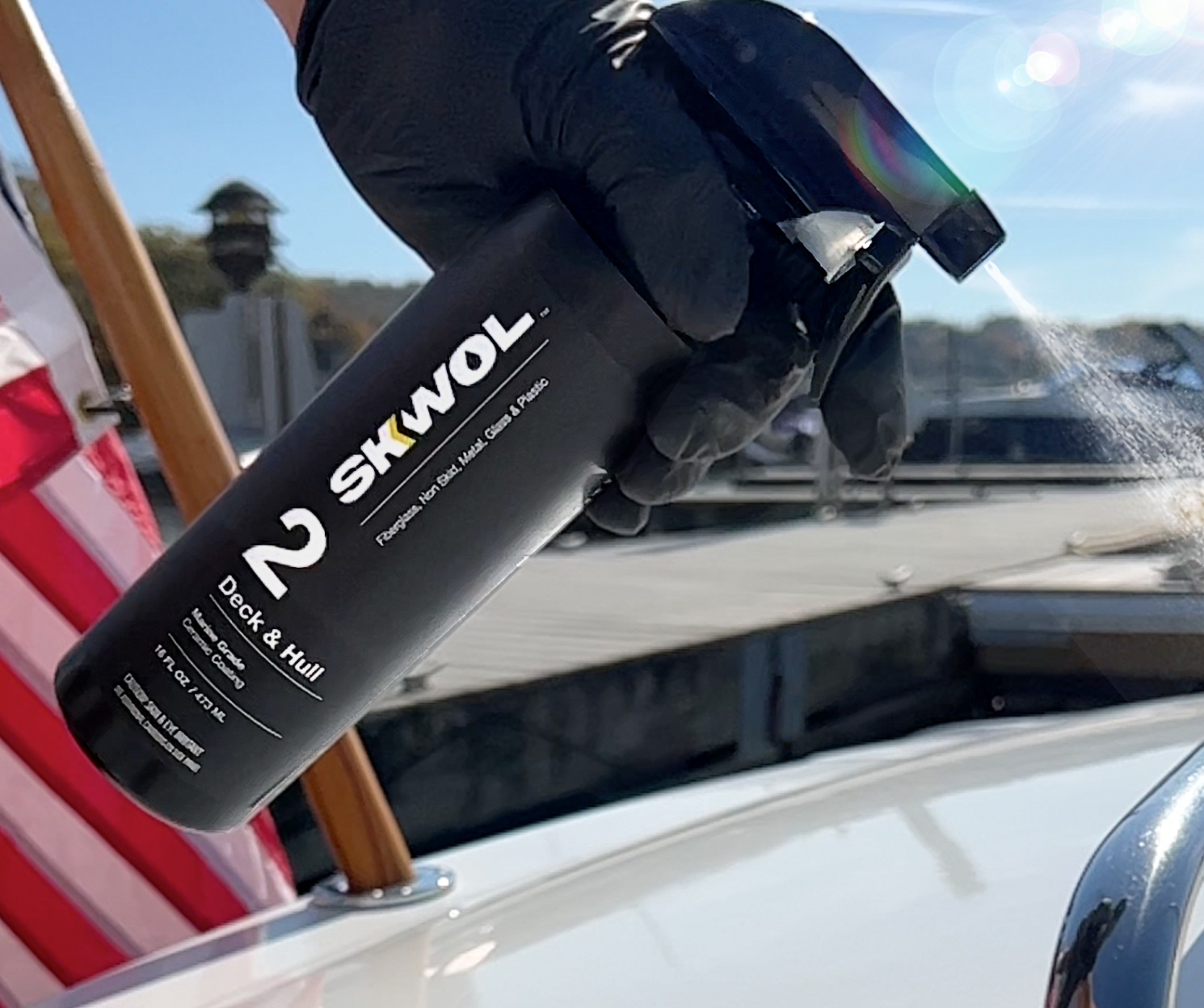 How to apply ceramic sealant spray to your boat or jet ski