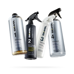 SKWOL™ Boat Cleaning Pro Kit with premium marine-grade formulas for washing, protecting, and restoring boats. Includes foam soap, ceramic spray, and more.