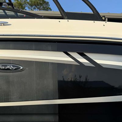 SKWOL™ Oxidation Remover eliminates oxidation, revealing a smooth, high-gloss finish on your boat’s surface.